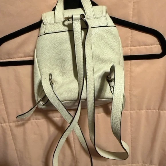 Coach Off-White Leather Backpack - Picture 3 of 3